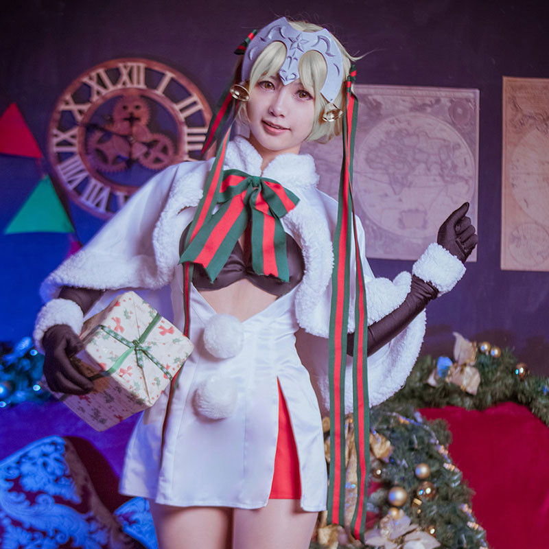 【在庫商品】Fate/Grand Order　ジャンヌ・ダルク・オルタ・サンタ・リリィ　クリスマス　コスプレ衣装