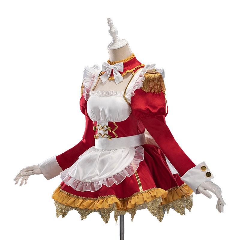 Fate Grand Order　ネロ・クラウディウス　メイド服　赤　