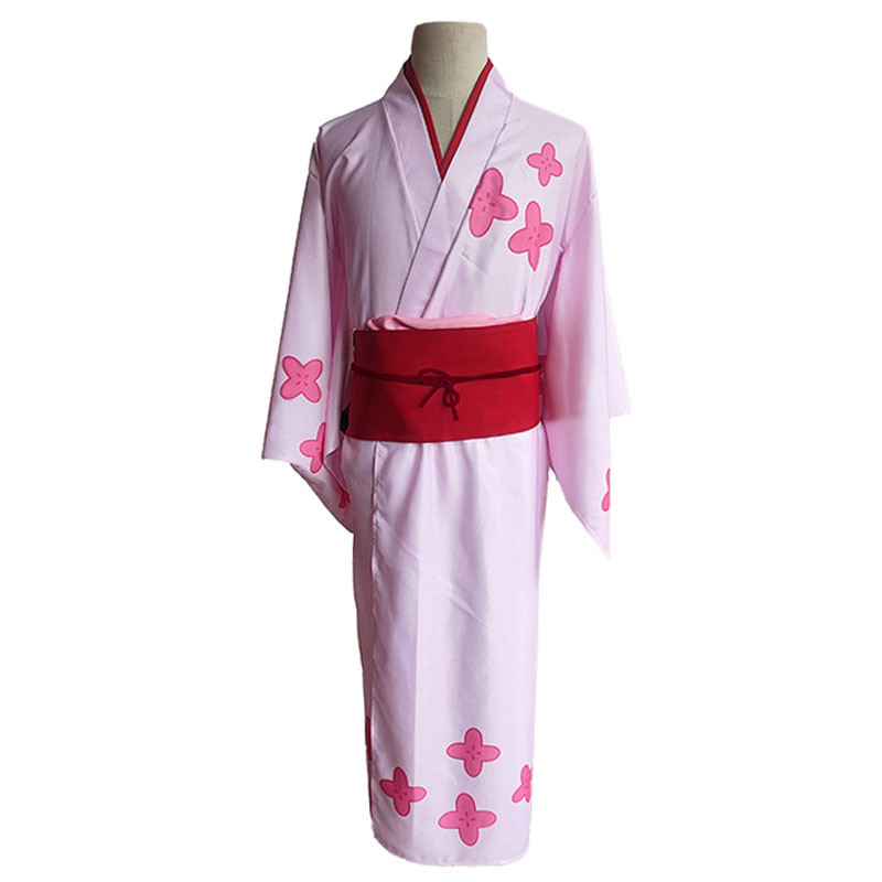 銀魂　ぎんたま　坂田銀時　コスプレ衣装　ピンク　女装　和風　わふう　和服　コスチューム
