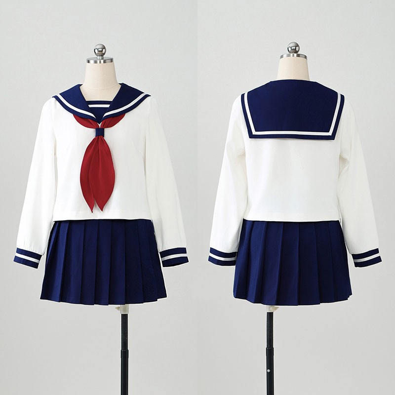 銀魂3Z 3年Z組銀八先生 神楽 かぐら コスプレ衣装 セーラー服 撮影 かわいい コスチューム