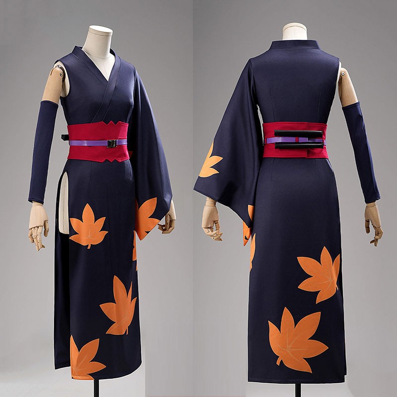 銀魂（ぎんたま） 月詠 つくよ 着物 和服 コスプレ衣装 コスチューム かわいい 和風 撮影 制服