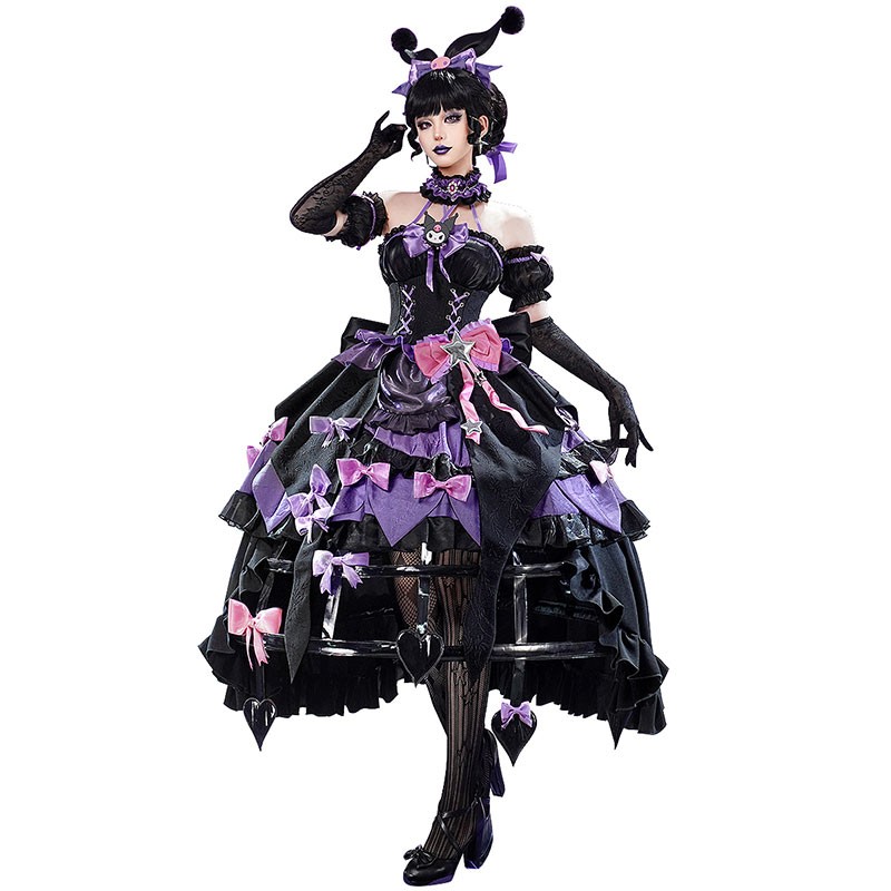 アイデンティティV　血の女王　マリーアントワ・ネット　コスプレ服　スカート　パープル　かわいい　コスチューム