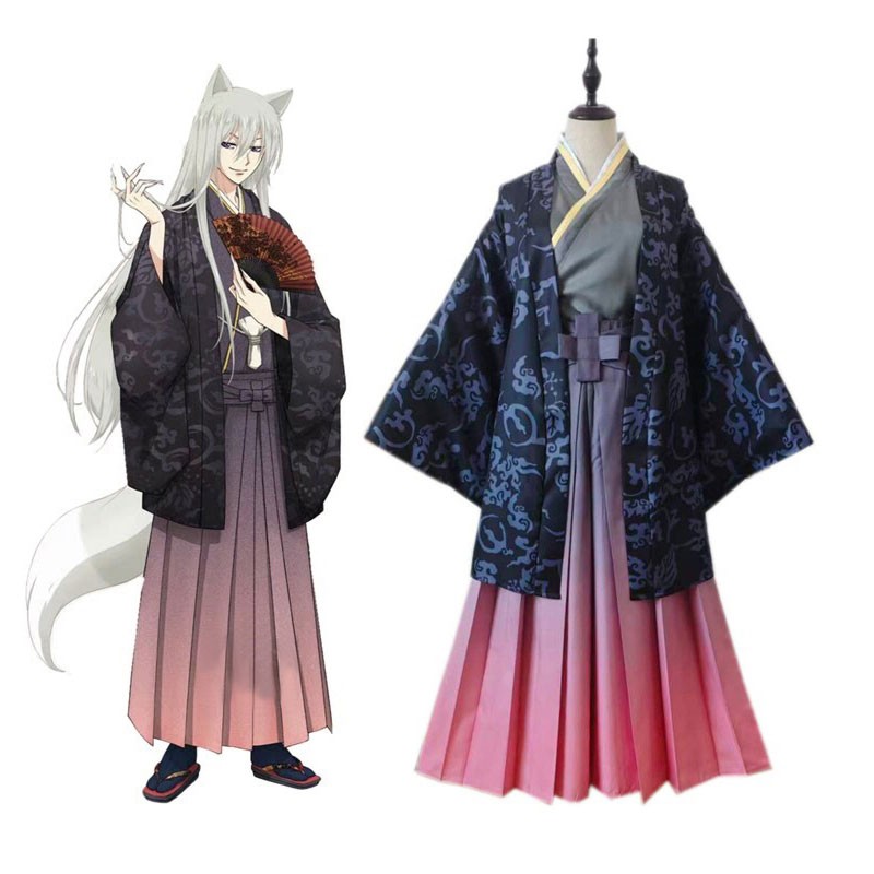神様はじめました 巴衛 ともえ 着物 和服 コスプレ衣装 キャラクターコスチューム 男女兼用 花信物語