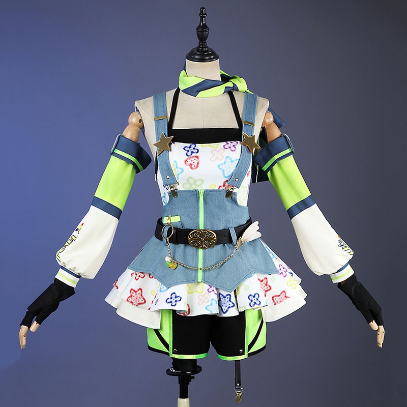 ラブライブ! LoveLive! μ's Muse クレヨン編 覚醒後 小泉花陽 こいずみはなよ コスプレ衣装 コスチューム ロリータ かわいい スカート 撮影