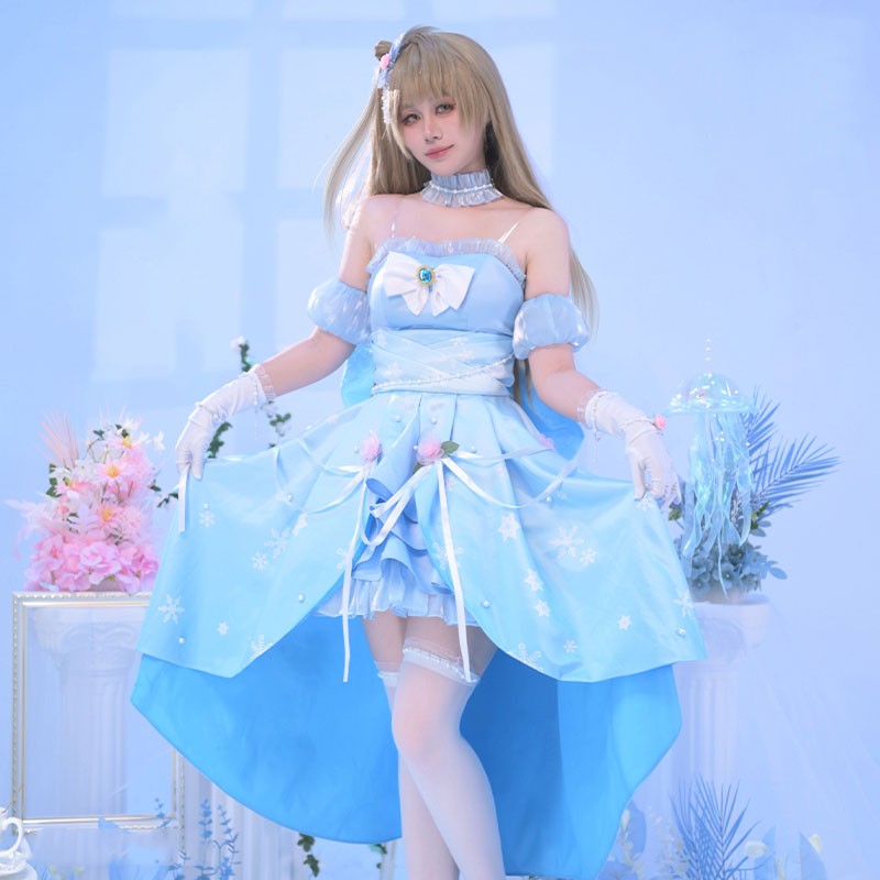 ラブライブ! School idol project　南小鳥　南ことり みなみことり　雪遊び編　覚醒後　コスプレ衣装 コスチューム かわいい スカート 撮影