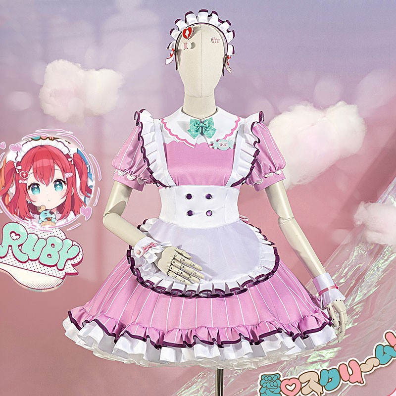 ラブライブ！愛♡スクリ～ム! AiScReam 黒澤ルビィ Ruby くろさわ るびぃ コスプレ衣装 コスチューム かわいい スカート 撮影