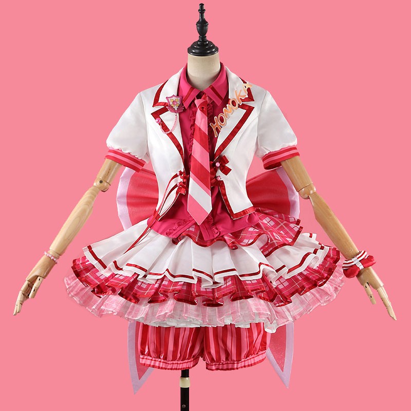 LoveLive! ラブライブ! スクフェス スクールユニティ 高坂穂乃果 こうさかほのか 放課後 μ'sステージ衣装 コスプレ衣装