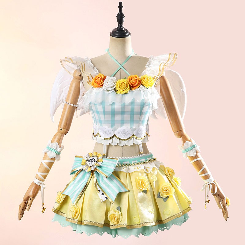 LoveLive! ラブライブ! 小泉花陽 こいずみはなよ コスプレ衣装 変装 仮装 翼 一歩きりで終わらせないように
