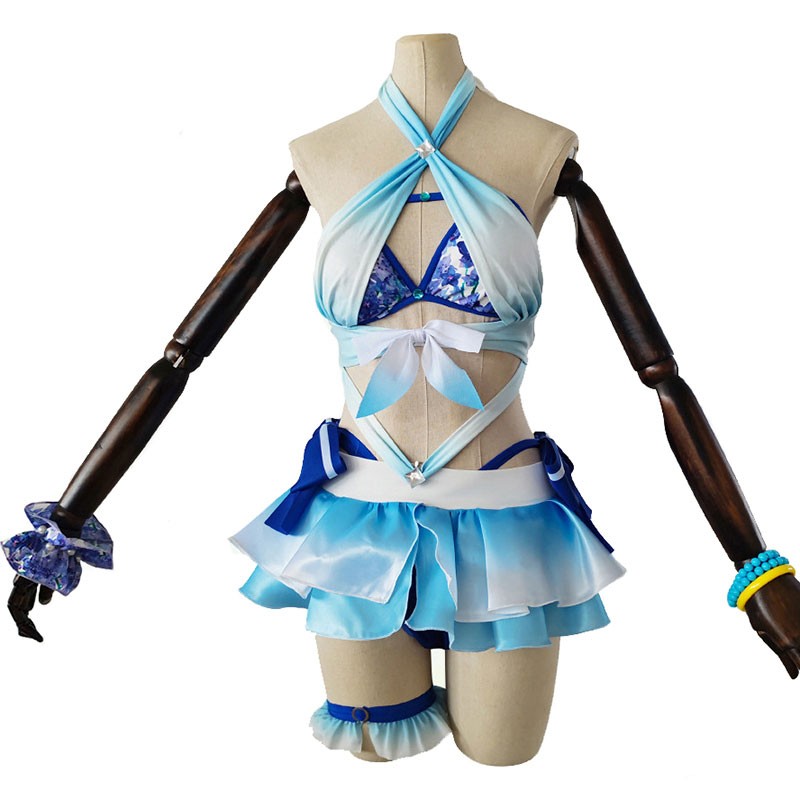ラブライブ!くじ引き堂水着 μ's 絢瀬絵里 あやせえり 水着 コスプレ衣装 コスチューム 撮影
