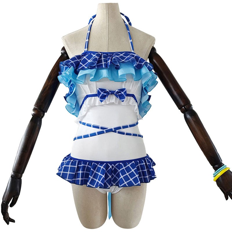 ラブライブ!くじ引き堂水着 μ's 園田海未 そのだうみ 水着 コスプレ衣装 アニメゲーム 仮装