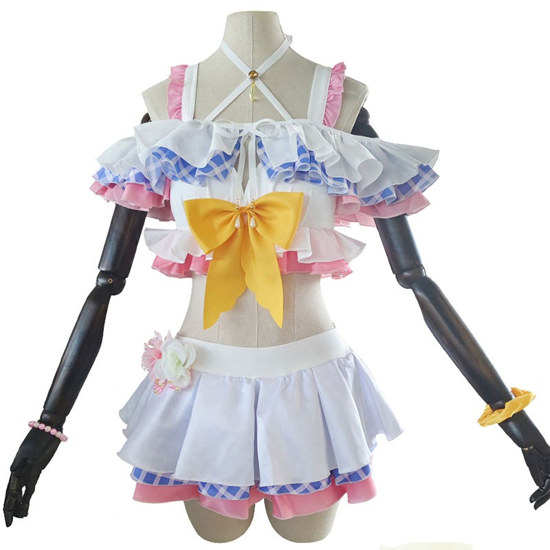 ラブライブ!くじ引き堂水着 μ's 南ことり みなみことり ことりちゃん 水着 コスプレ衣装 送料無料