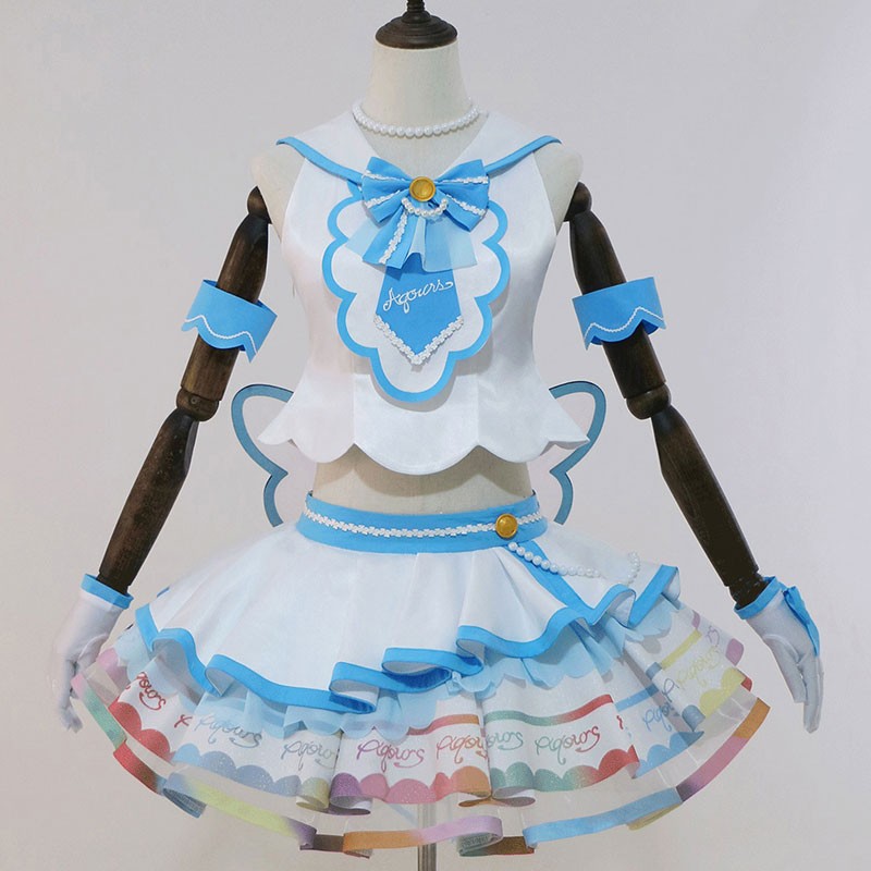 ラブライブ!サンシャイン!! Aqours ナインウェイブドルフィン 渡辺曜 （わたなべよう） 制服 コスプレ衣装 コスチューム