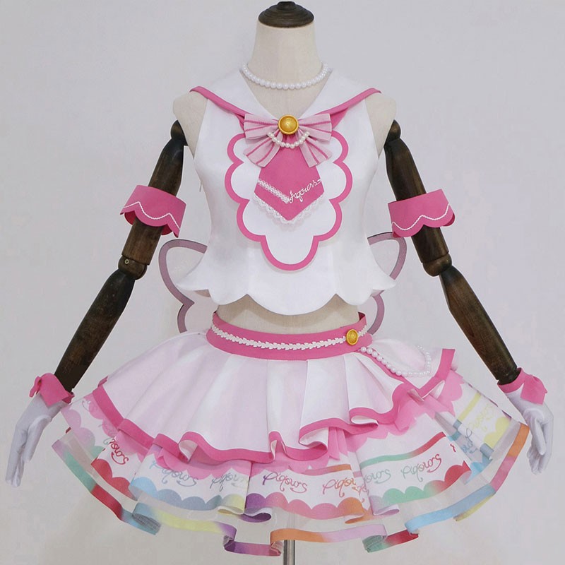 ラブライブ!サンシャイン!! Aqours ナインウェイブドルフィン 黒澤ルビィ （くろさわるびぃ） 制服 コスプレ衣装 コスチューム