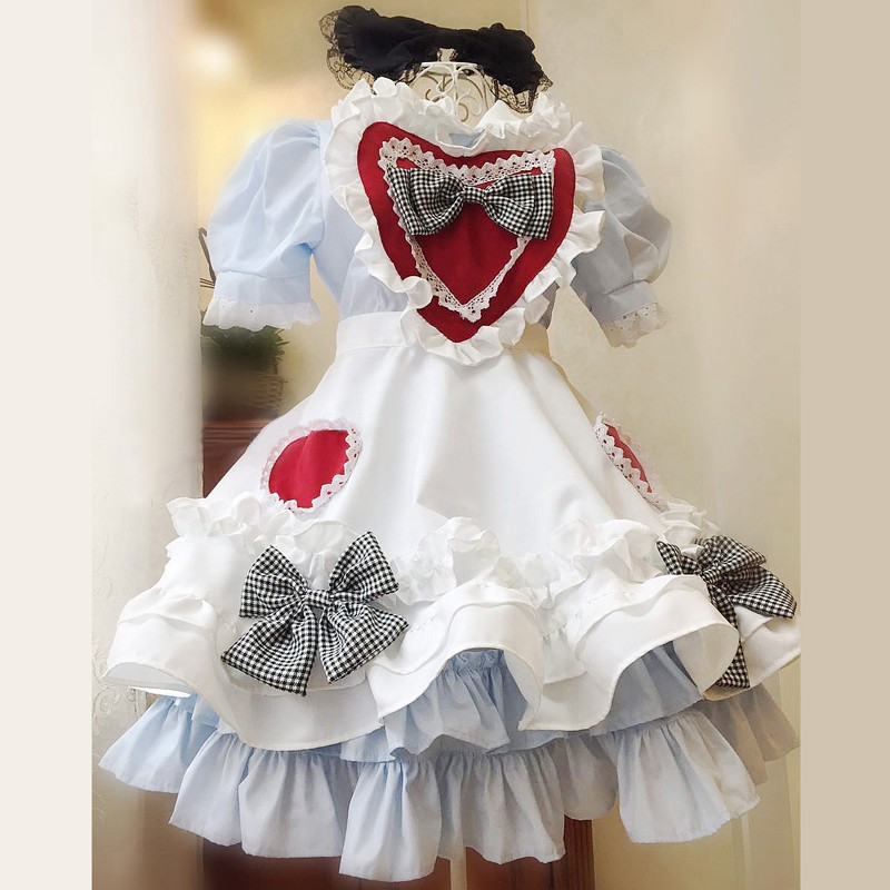 アリス豪華新品　メイド服　ラブをつくキュットメイド服　４セット