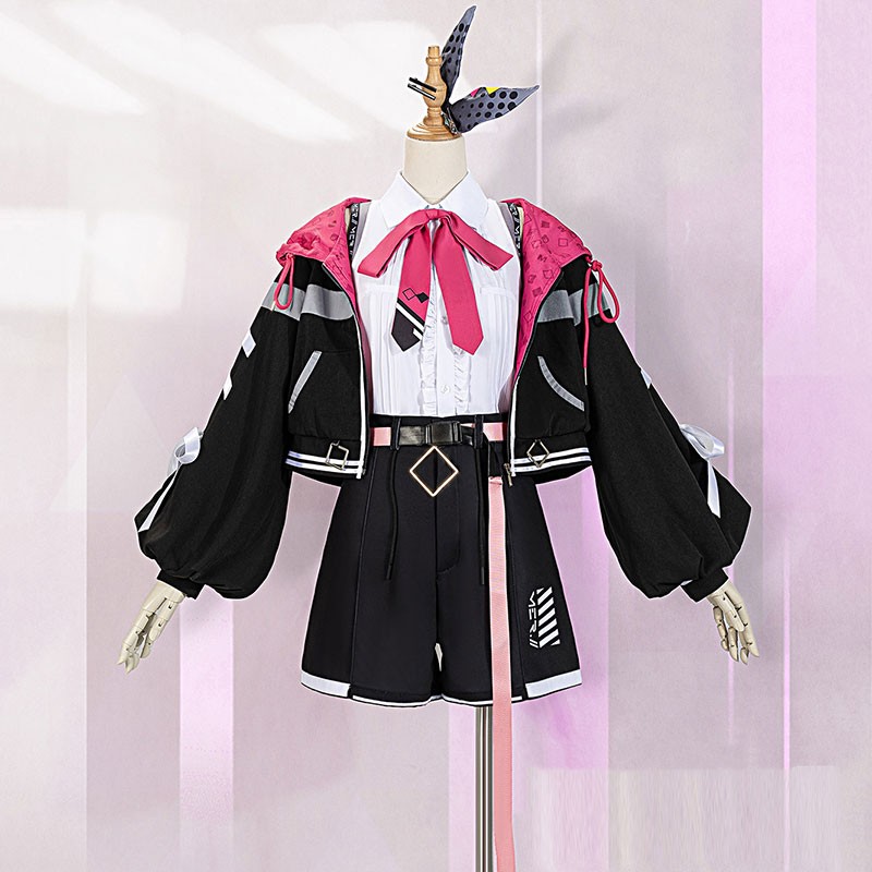 Vtuber NIJISANJI 「にじさんじ」倉持めると もちくら くらもちめると Kuramochi Meruto コスプレ衣装 かわいい ミニスカート 撮影 コスチューム