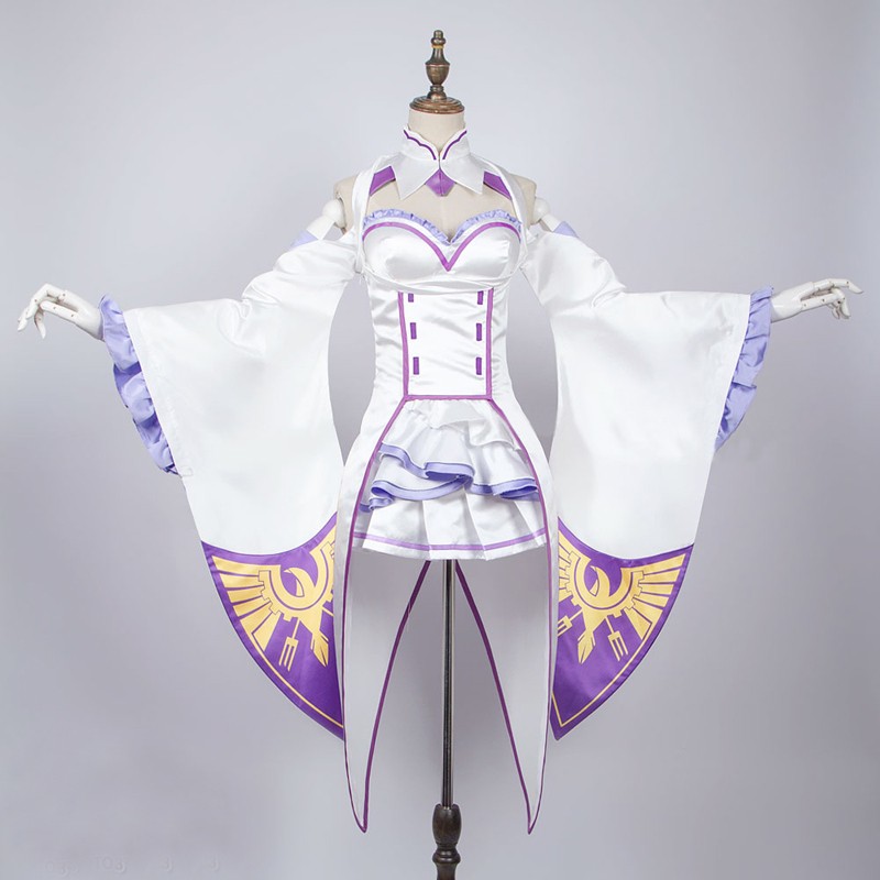 Re:ゼロから始める異世界生活 Emiria エミリア(リゼロ) コスプレ衣装