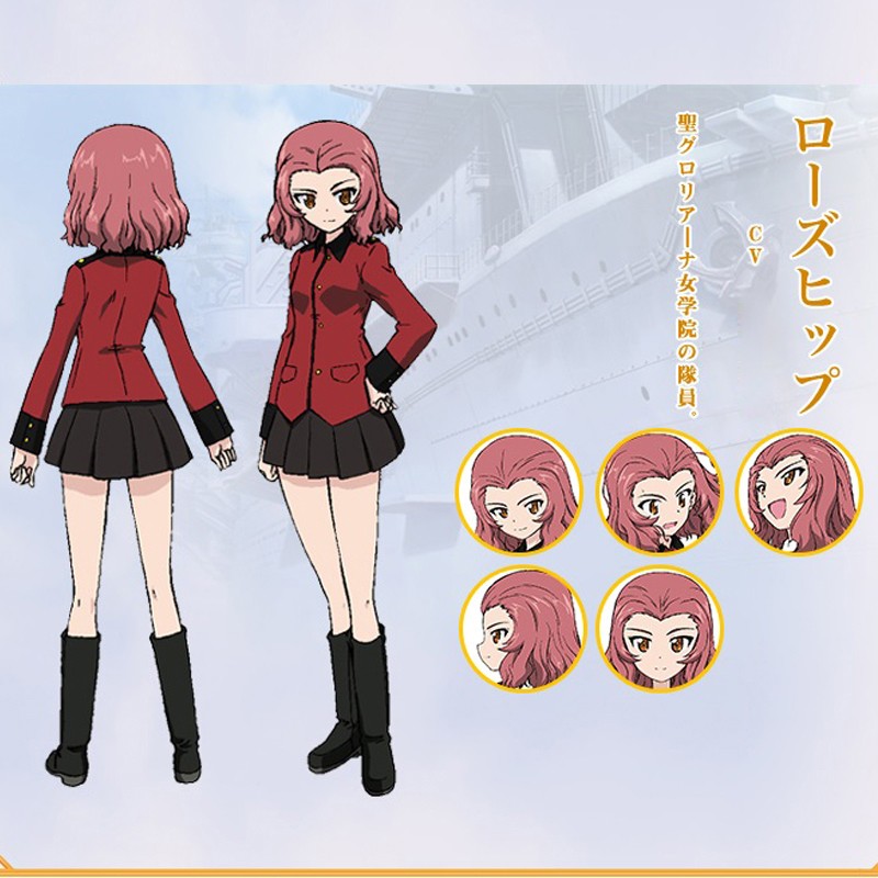 ガールズ&パンツァー 劇場版 聖グロリアーナ女学院 コイベント　バッテリーコスプレ衣装