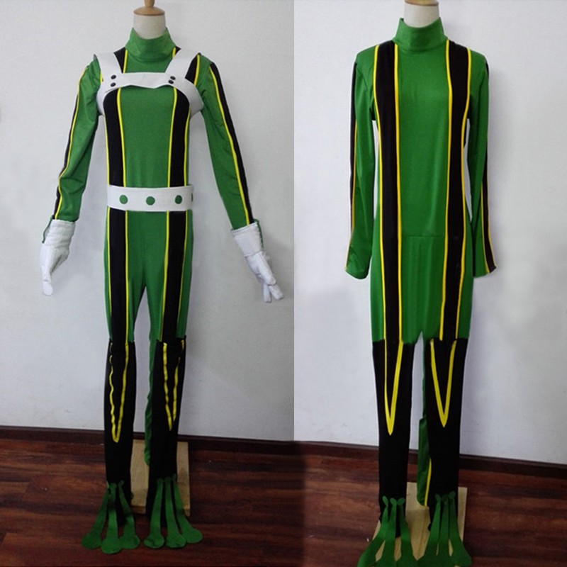 僕のヒーローアカデミア　蛙吹梅雨（あすい つゆ）　コスプレ　変身　コスチューム　