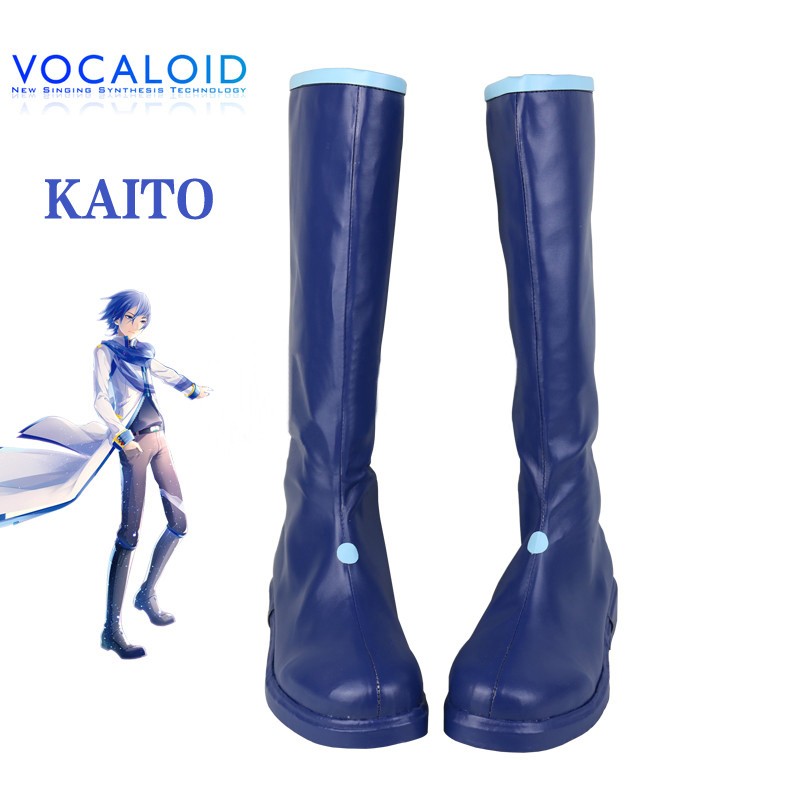 VOCALOID V家 　ボーカロイド　カイト　KAITO　コスプレブーツ