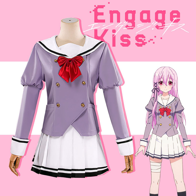 エンゲージ・キス　Engage Kiss　キサラ　Kisara　コスチューム　プリーツスカート　学校制服　日常服