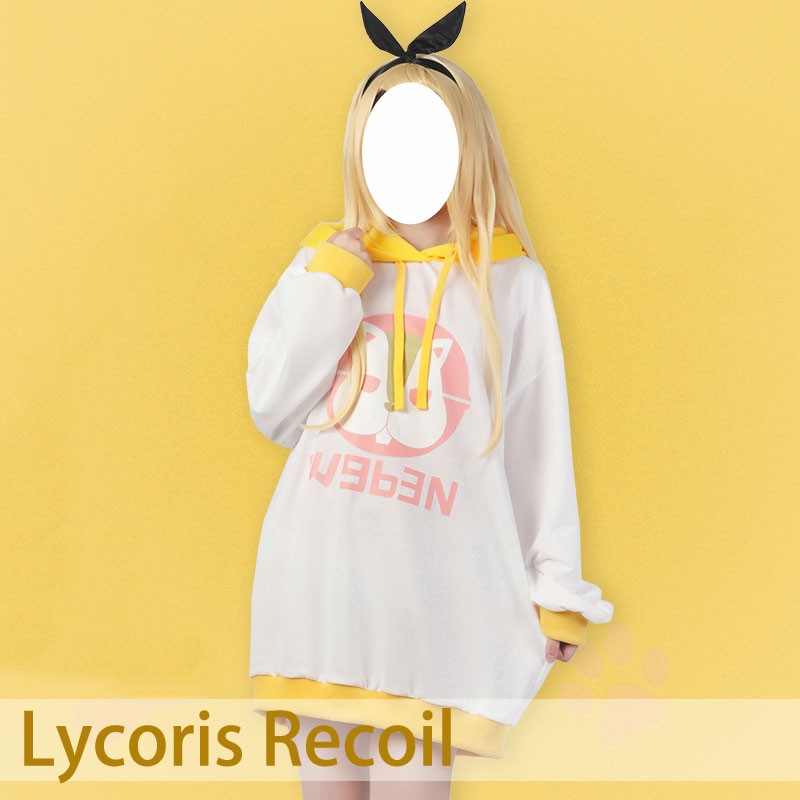 リコリス・リコイル Lycoris Recoil 　クルミ　(Kurumi)　Walnut　日常服　部屋着　ワンピース　パーカー　私服　コスチューム　