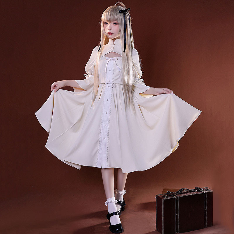 ヨスガノソラ　かすがのそら　Yosuga no Sora　普段着　白スカート　洋装　コスプレ　仙女風