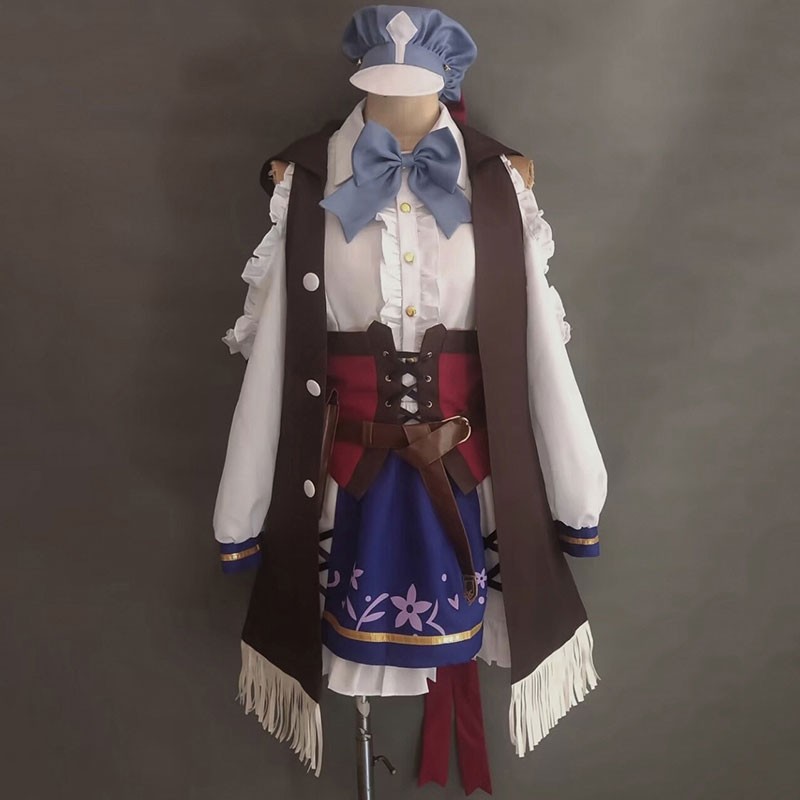 ウマ娘 プリティーダービー　マチカネタンホイザ　コスプレ衣装　コスチューム　ロリータ風　勝負服　ゲーム　民族衣装風