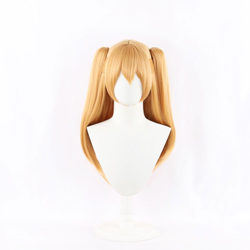 2.5次元の誘惑　リリエル　天乃リリサ　ウイッグ　ロングヘア　コスプレ　ツインテール　金髪