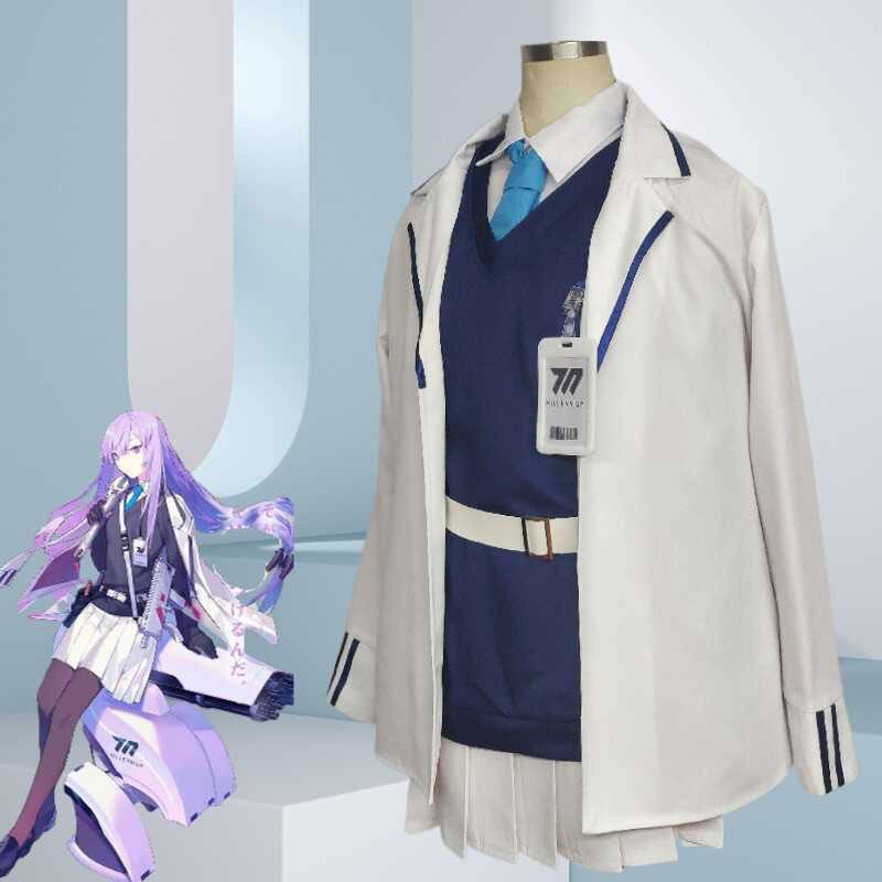 ブルーアーカイブ 白石ウタハ コスプレ衣装 プリーツスカート メイド服 かわいい オタク系