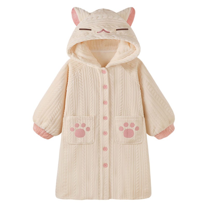 パジャマ 子猫 暖かい アニメ風 かわいい カップルルック