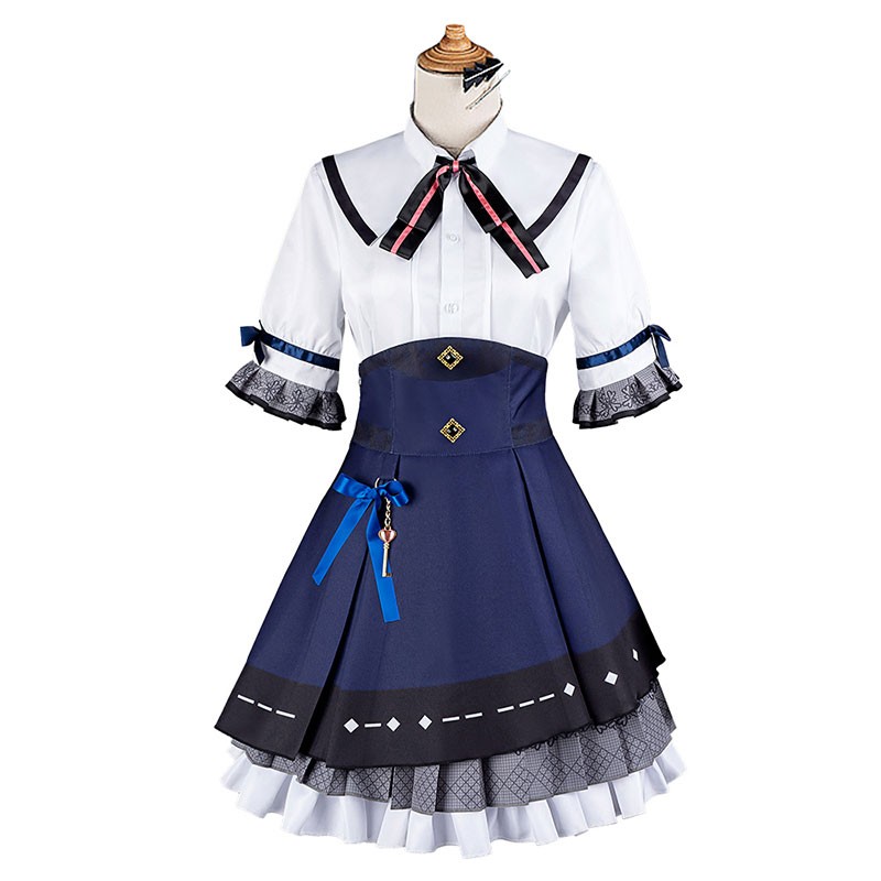 プロジェクトセカイ カラフルステージ!  桐谷遥 コスプレ衣装 コスチューム 肩出しのワンピース かわいい 撮影