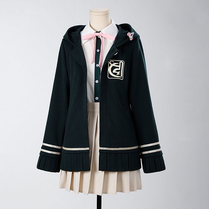 ダンガンロンパ 希望の学園と絶望の高校生  七海千秋 ななみ ちあき コスプレ衣装 かわいい コスチューム 撮影 パーカー