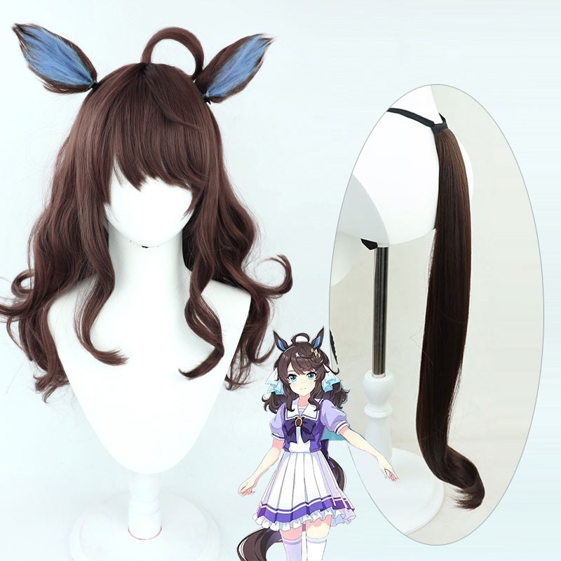 ウマ娘 プリティーダービー Pretty Derby デアリングタクト Daring Tact コスプレかつら かわいい かわいい耳 撮影