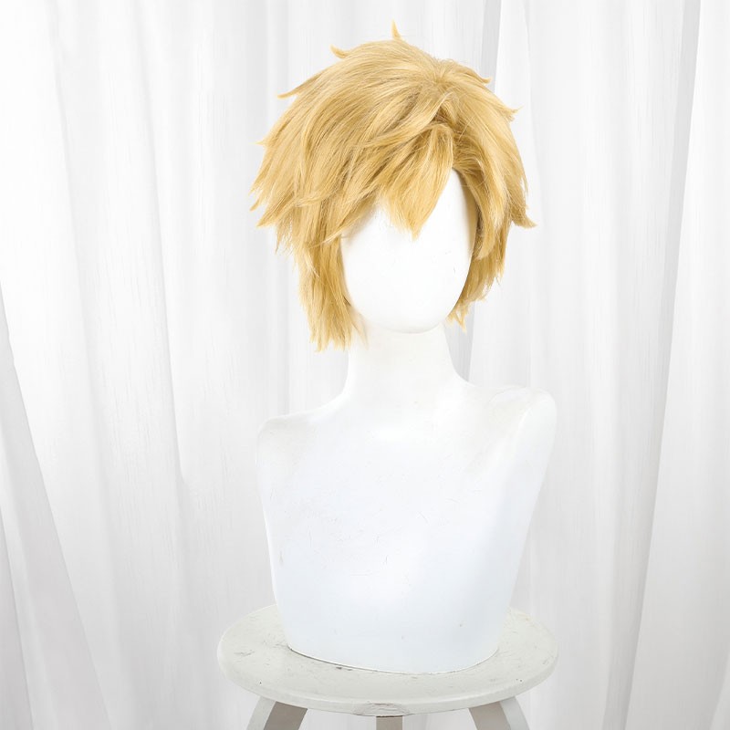 メダリスト 明浦路司 あけうらじ つかさ コスプレかつら かっこいい 黄色 撮影