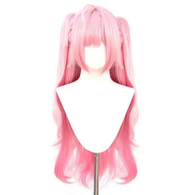 VTuber バーチャルYouTuber 結城さくな ゆうきさくな コスプレかつら 撮影 ウィッグ ピンク