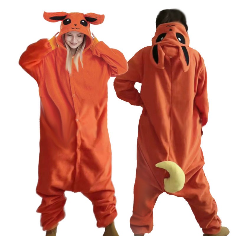 ポケットモンスターシリーズ  ブースター(ポケモン) Flareon コスプレ衣装 着ぐるみ パジャマ(部屋着) コスチューム