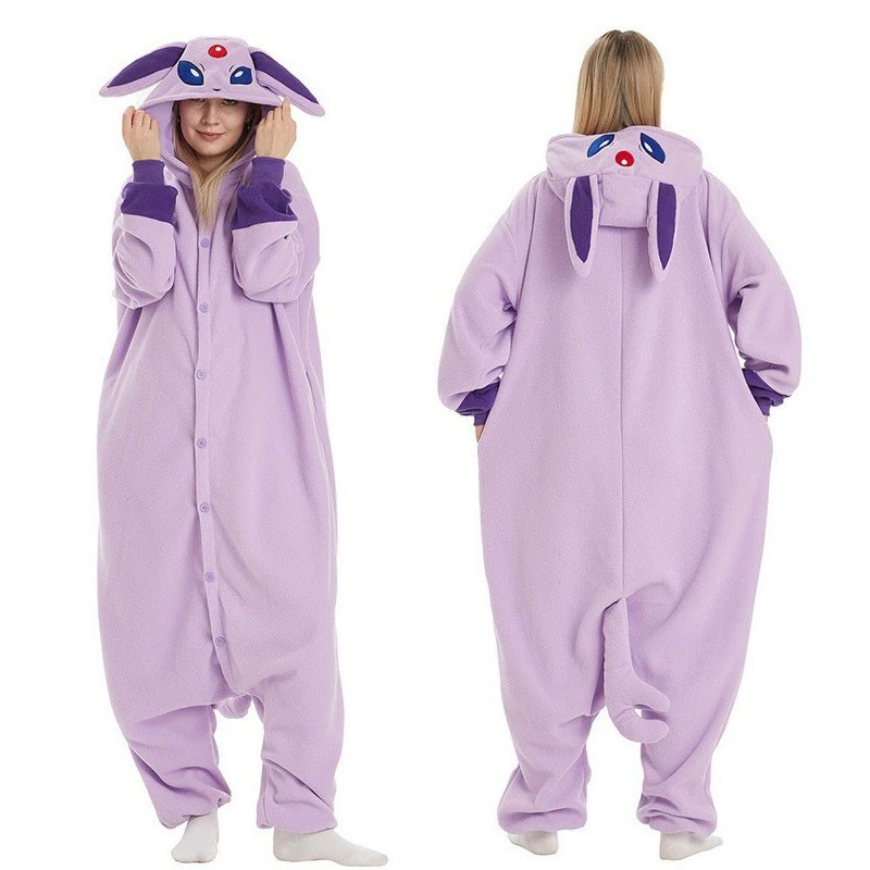 ポケットモンスターシリーズ  エーフィ Espeon コスプレ衣装 着ぐるみ パジャマ(部屋着) コスチューム