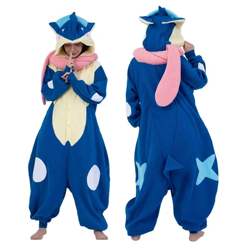 ポケットモンスターシリーズ ゲッコウガ Greninja コスプレ衣装 かわいい パジャマ(部屋着)