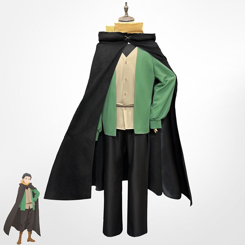 Re:ゼロから始める異世界生活 リゼロ ナツキ?スバル コスプレ衣装 コスチューム イベント 撮影用 ハロウィン