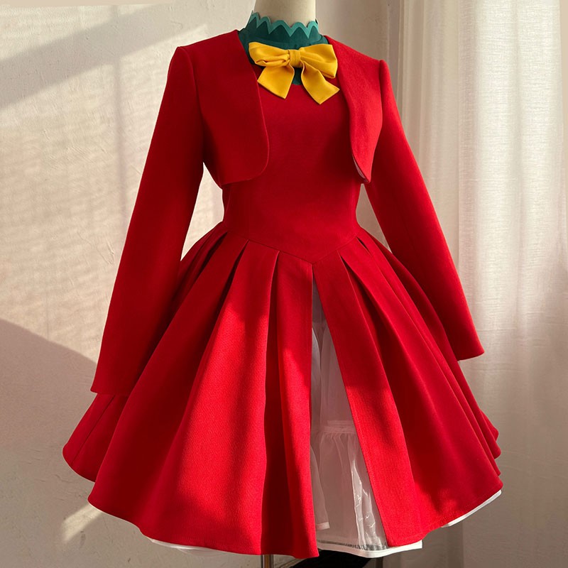 カードキャプターさくら 木之本桜 コスプレ衣装 かわいい クリスマス コスチューム 軽装