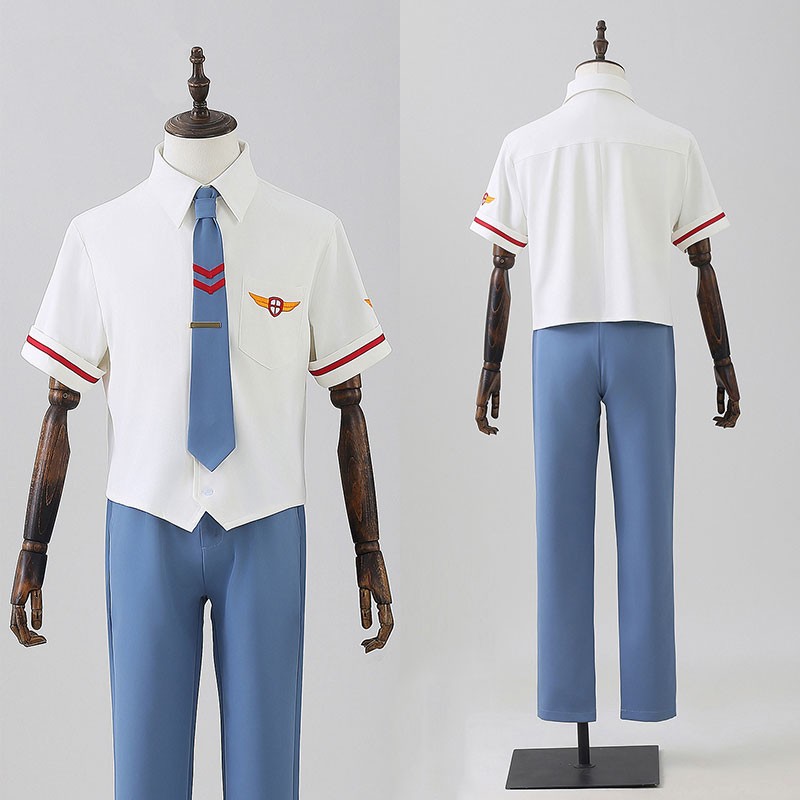 カードキャプターさくら 李小狼 リシャオラン コスプレ衣装 制服 撮影 かっこいい コスチューム