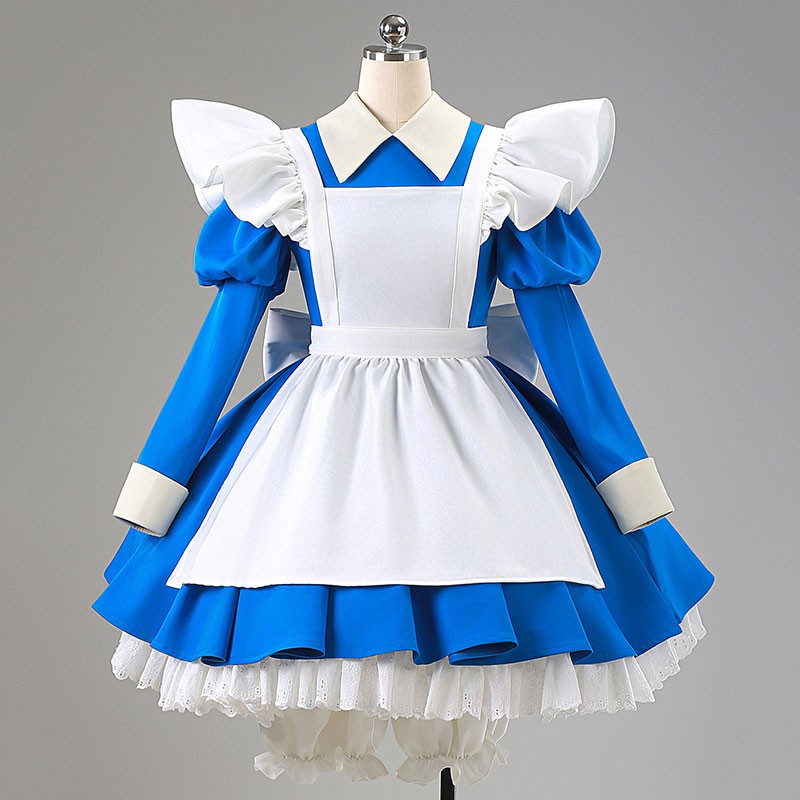 カードキャプターさくら 木之本桜 アリス風 メイド服 コスプレ衣装 コスチューム かわいい スカート 撮影 制服