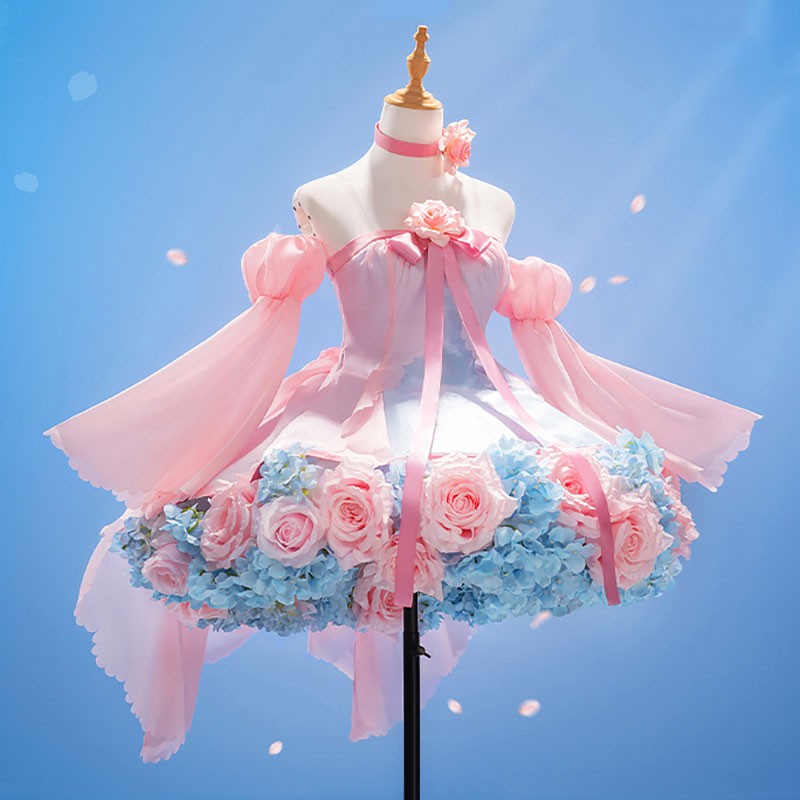 カードキャプターさくら 木之本桜 コスプレ衣装 コスチューム フェアリードレス かわいい 撮影