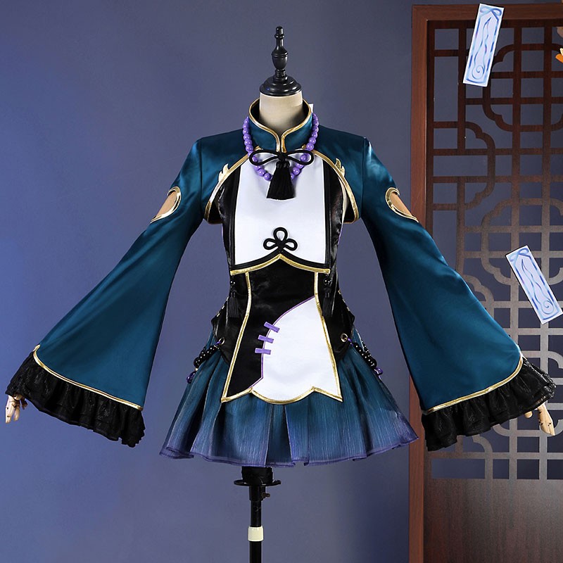 ゾンビMIKU 初音ミク バニーガール キョンシー コスプレ衣装 かわいい 撮影 スカート コスチューム