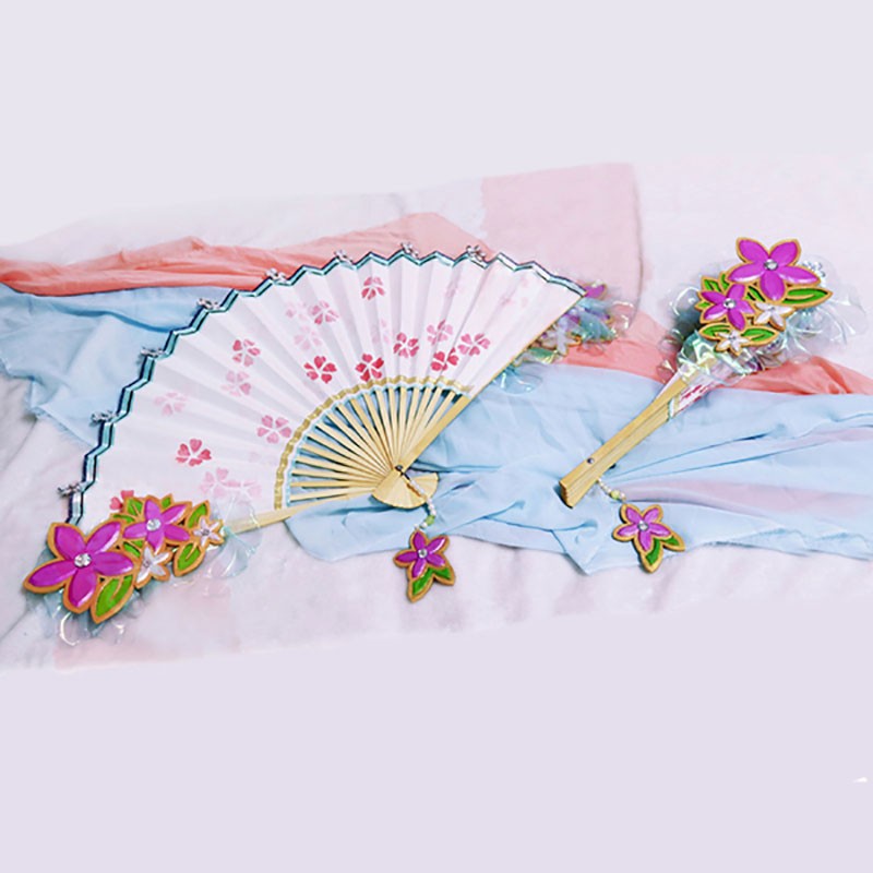 真三國無双5 小喬の扇　双扇　コスプレ道具 コスプレ用武器