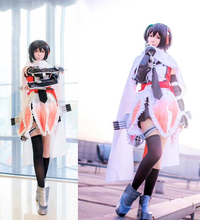 艦隊これくしょん -艦これ-　艦娘　神通改二　さむらいぐんかんじんつうかいに　コスプレ衣装