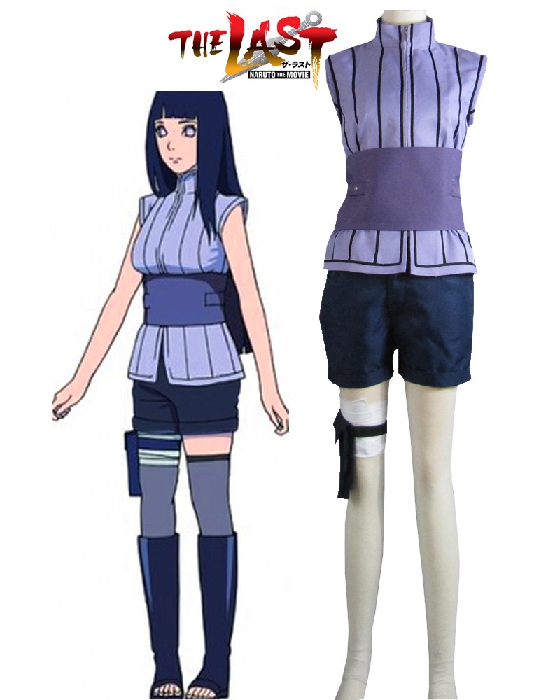 NARUTO-ナルト- 疾風伝 日向ヒナタ THE LAST ナルト NARUTO コスプレ衣装