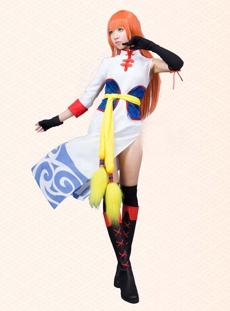 銀魂 劇場版 完結篇 神楽（かぐら） チャイナ服 コスプレ衣装