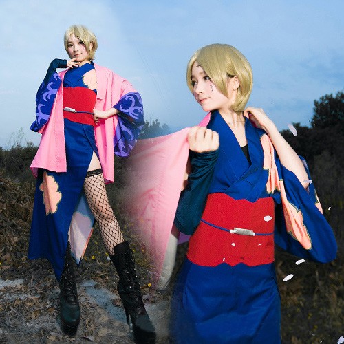 銀魂 劇場版 完結篇 月詠（つくよ）  チャイナ服 コスプレ衣装