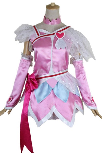 ドキドキ！プリキュア　相田マナ キュアハート コスプレ衣装
